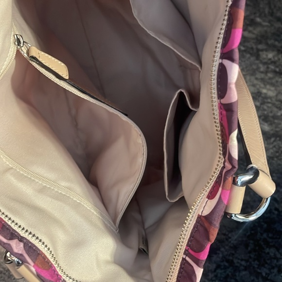 Coach Nylon signature Tote EUC Spring Dustbag Box Included - Picture 8 of 11